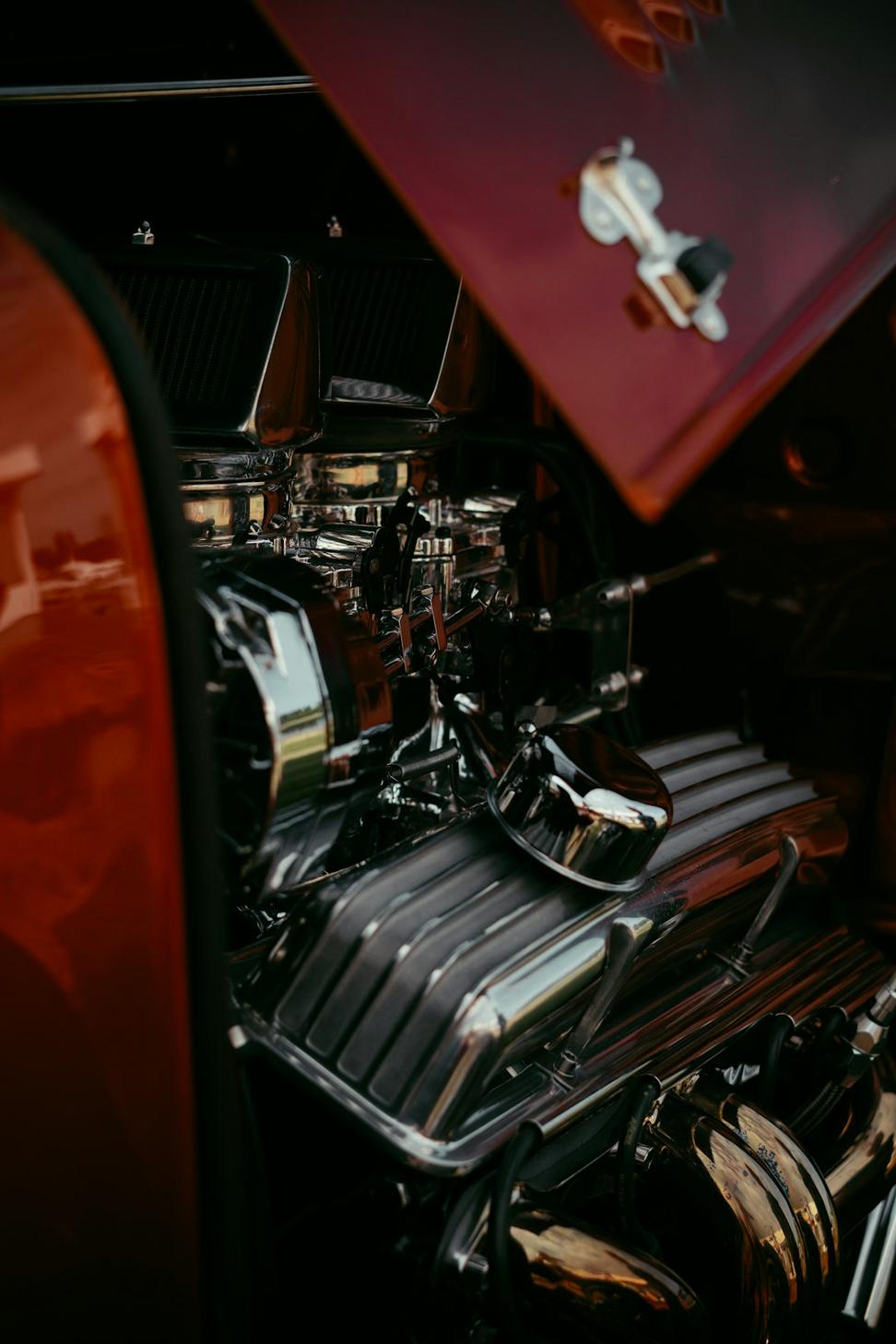 Engine bay detailing